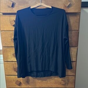 Black Long Sleeve Lululemon Women's Top